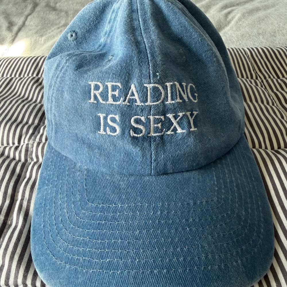 Blue Denim 'Reading is Sexy' Hat